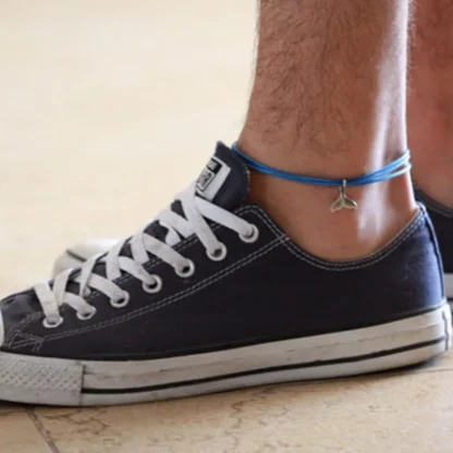 Vintage-Inspired Cord Anklet - Image 6
