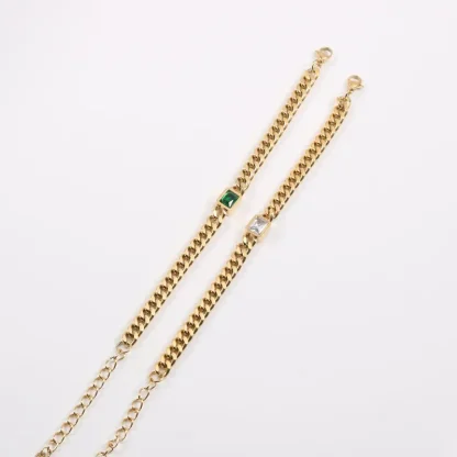 Elegant Chunky Anklet - Image 3