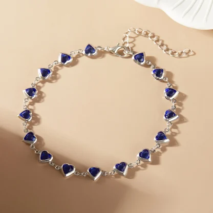 Daisy and Heart Beach Anklet - Image 3