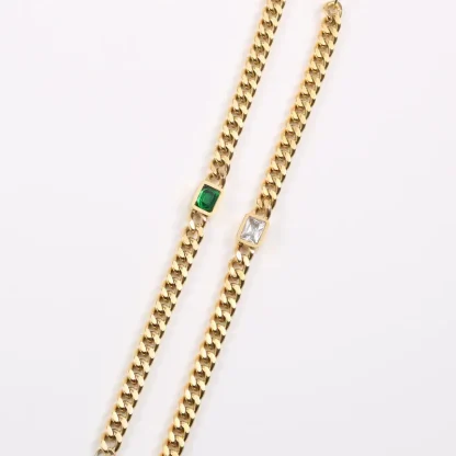 Elegant Chunky Anklet - Image 4